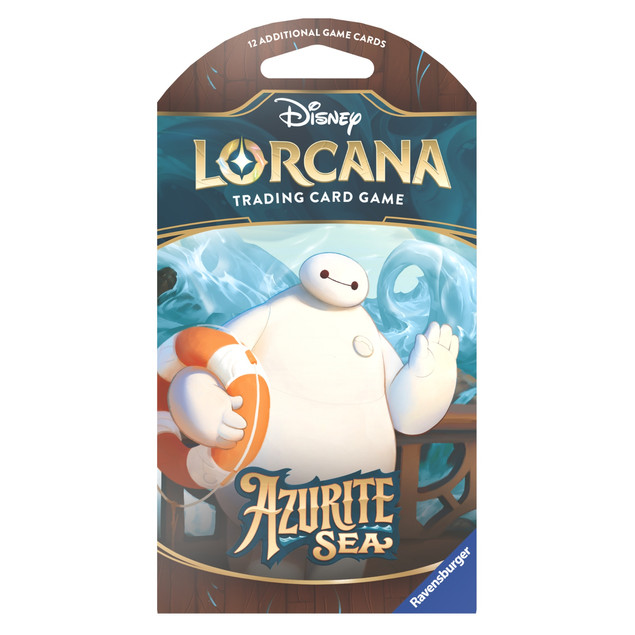 Disney Lorcana Azurite Sea Sleeved Booster Pack