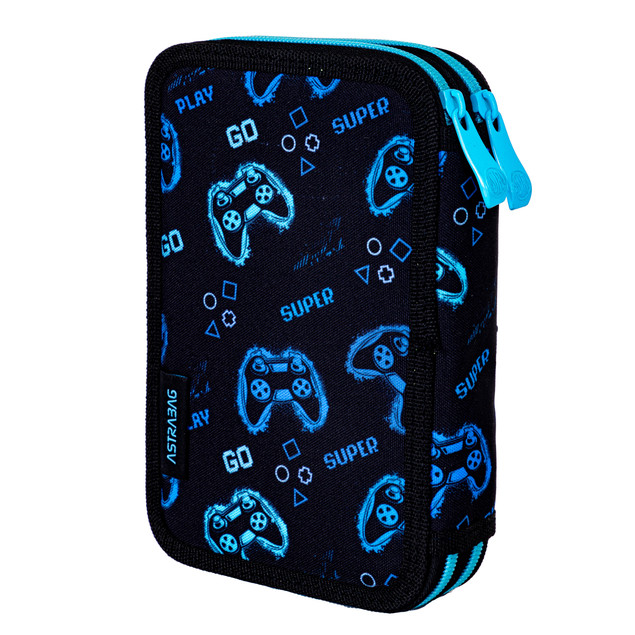 Piórnik podwójny Astrabag Go Playing AC2
