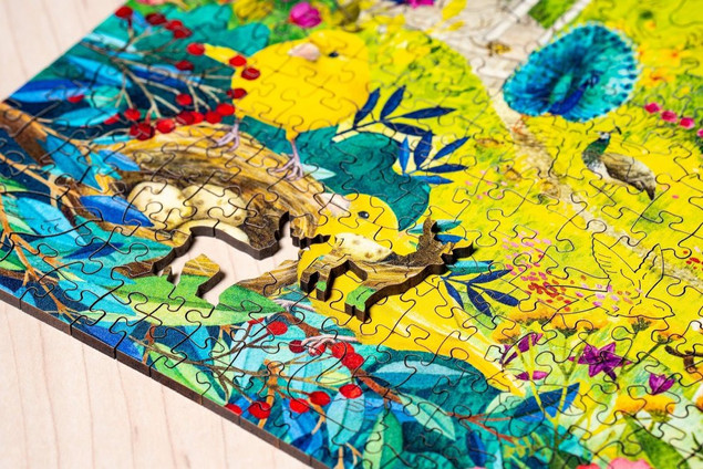 Ravensburger Drewniane Puzzle 500 elementów