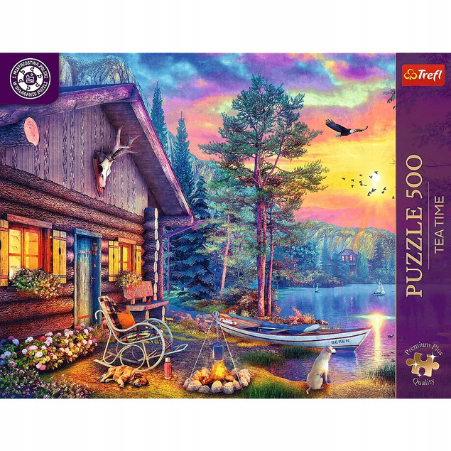 Puzzle Trefl 500 el. Przystań o zachodzie słońca - Premium Plus Quality