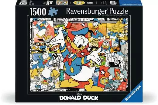 Puzzle 1500 el. Kaczor Donald Ravensburger