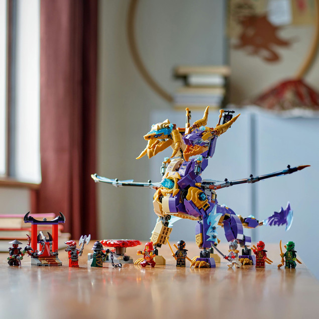 LEGO NINJAGO Arcysmok skupienia (71836) Zestaw klocków 869 elementów