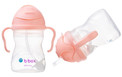 Kubek niekapek B.Box z obciążoną słomką 240 ml, 6m+