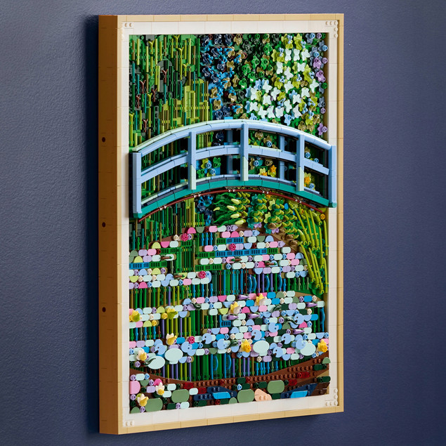 LEGO Art 31220 Claude Monet – Most nad Stawem z Liliami Wodnymi | Zestaw dla Dorosłych