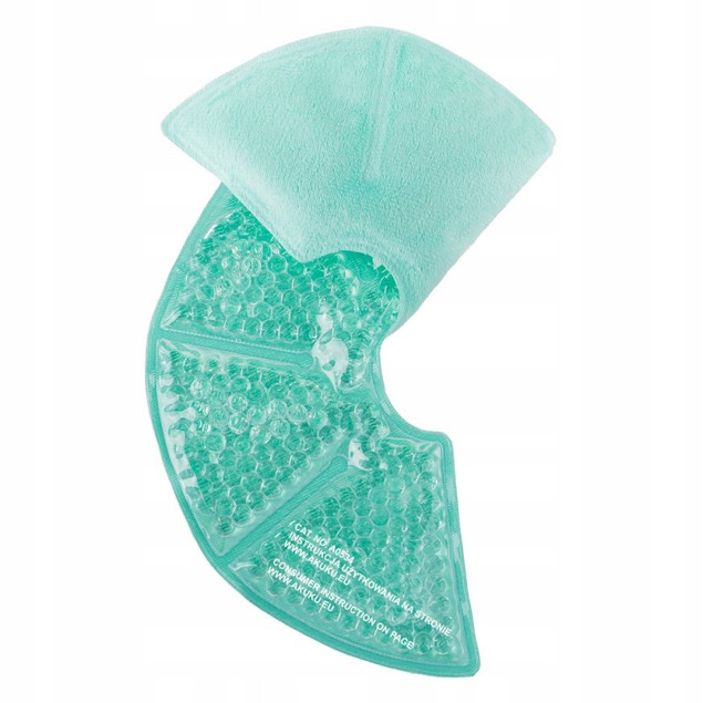 AKUKU Kompresy Żelowe Okłady Osłonki NA PIERSI Turkus A0534