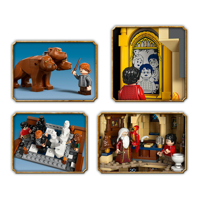 LEGO Harry Potter 76454 Zamek Hogwart Główna Wieża – Model Kolekcjonerski