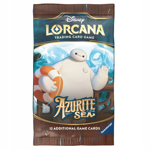 Disney Lorcana Azurite Sea Booster Pack