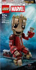 LEGO Super Heroes Marvel Groot w stroju Ravagera 76341 – Ruchoma Figurka do Zbudowania