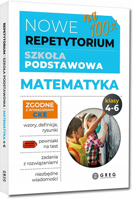 Repetytorium 2026 Język Polski Matematyka Klasa 4-6 Lektury Na Testy Wzory