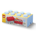 LEGO® Pojemnik Klocek Ósemka (8 wypustek) Błękitny - Organizer na Klocki