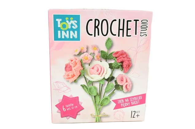 Toysinn Zestaw Bukiet Szydełkowany Robótki Ręczne Crochet Studio STN 9612