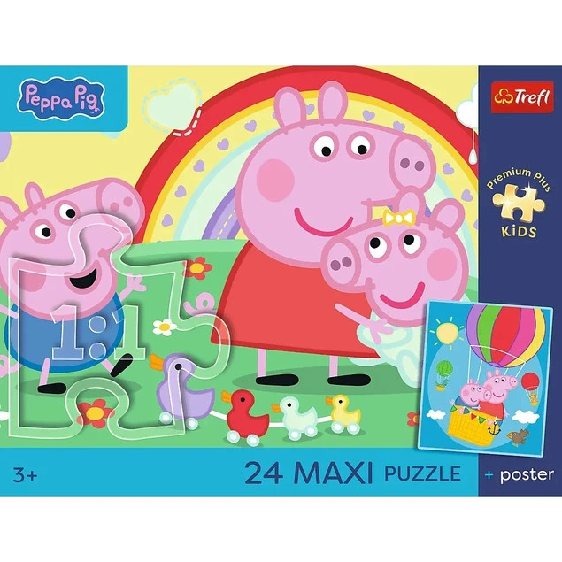 Puzzle Trefl Świnka Peppa opakowanie