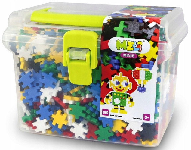 KLOCKI MELI MINIS TRAVEL BOX Wafle Konstrukcyjne 1100 El. 50314