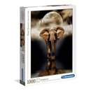 PUZZLE 1000 HQ SŁOŃ KSIĘŻYC ZWIERZĘTA DZIKIE