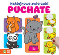 Puchate Naklejkowe Zwierzaki. Odklejaj, Przyklejaj, Koloruj!