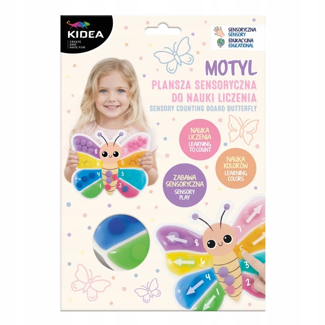 Plansza sensoryczna Motylek zdjęcie 3