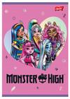 Zeszyt A5 16k KRATKA Monster High Dla Dziewczynki Unipap