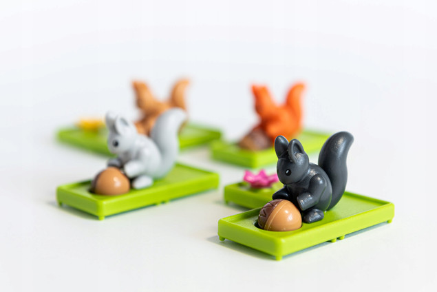 SQUIRRELS GO NUTS! Gra Planszowa Logiczna 6+ Smart Games