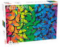 Puzzle Tactic 500 el. Rainbow Butterflies – Tęczowe Motyle