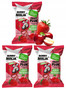BUNNY NINJA Przekąska Owocowa JABŁKO TRUSKAWKA Fruit Fluk 15g x3
