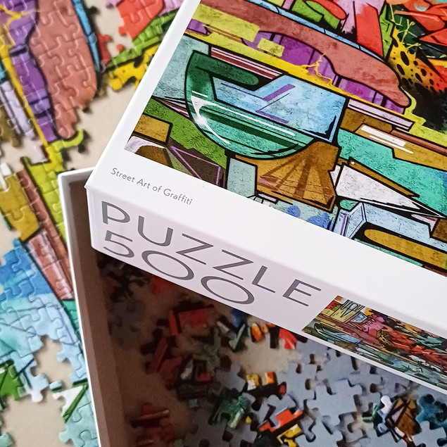 Puzzle 500 Tactic Sztuka Uliczna Graffiti