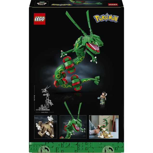 LEGO Pokemon 72168 Rayquaza Zestaw Kolekcjonerski + Zinnia