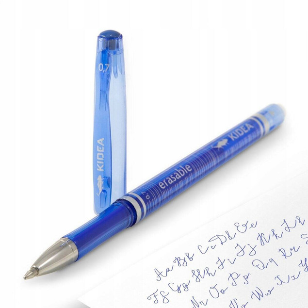 PAKIET Nauka Pisania Kaligrafia Grafomotoryka Szlaczki + Długopis Usuwalny