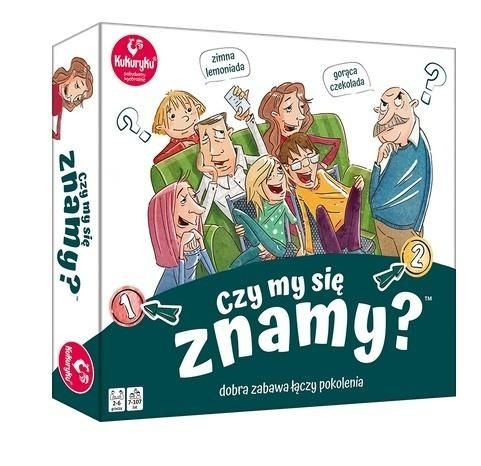 Gra Planszowa Rodzinna Czy my się znamy? Kukuryku