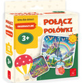 Puzzle Kangur Połącz Połówki Obserwacyjne 12 elementów 3+ M
