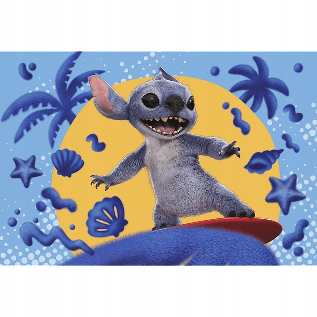 Puzzle Trefl 60 elementów Lilo & Stitch: Dzień ze Stitchem