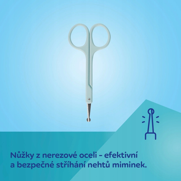 CANPOL Zestaw Pielęgnacyjny Do PAZNOKCI DLA NIEMOWLĄT i Dzieci 0M+ 9/814