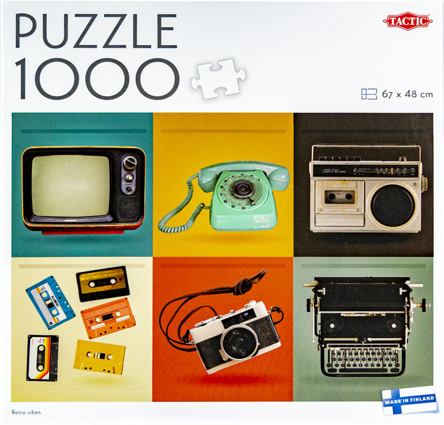 Puzzle 1000 Retro Vibes Tactic