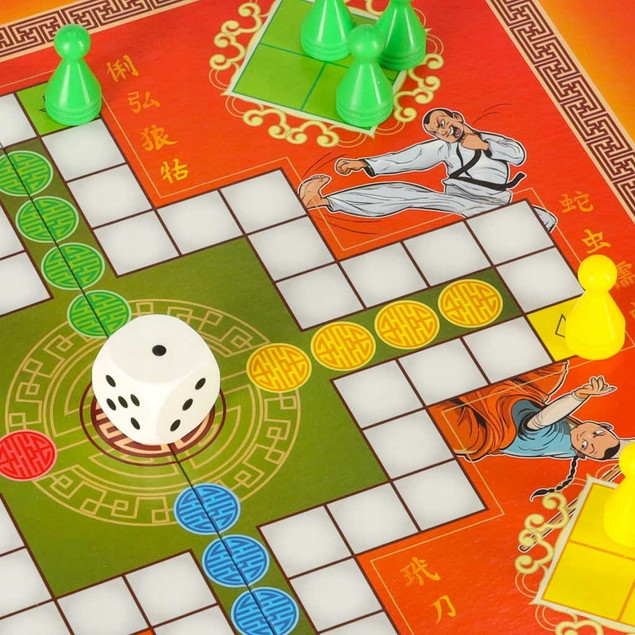 Chińczyk Rodzinna Gra Planszowa Losowa Strategiczna 4+ Alexander 1359