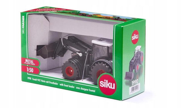 SIKU 1990 Fendt 942 Vario z ładowaczem czołowym