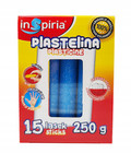 Plastelina brokatowa niebieska – Schemat