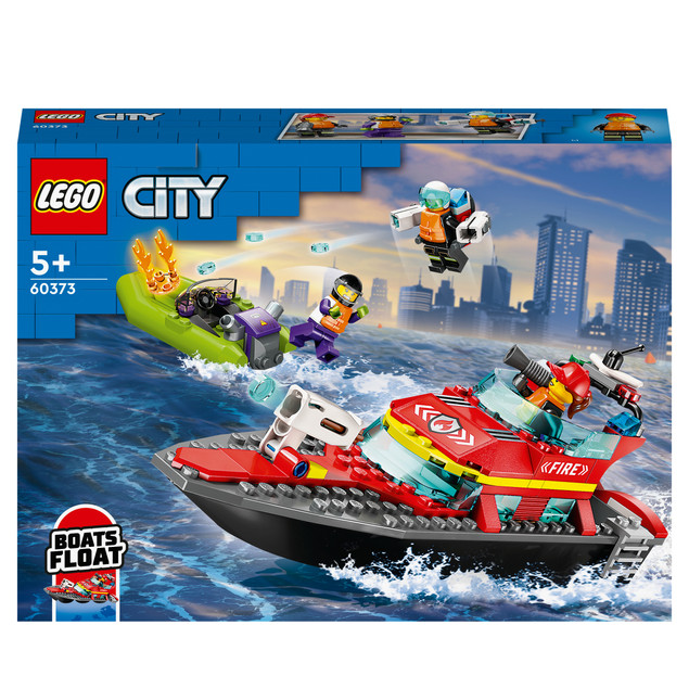 LEGO City Łódź Strażacka 144 el. 5+ 60373