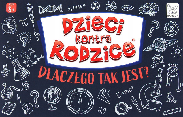 Dzieci Kontra Rodzice Dlaczego Tak Jest? Gra Rodzinna 8+ Kangur