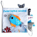 Książeczka Sensoryczna Zwierzątka Wodne z Ogonkami Monika Ślizowska