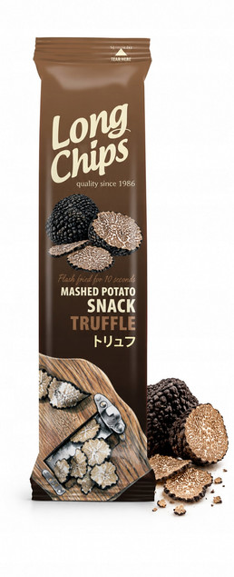 Long Chips - chrupiące chipsy ziemniaczane o intensywnym smaku trufli 75g