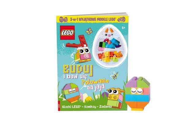 Książka LEGO BOOKS. Buduj i baw się. Polowanie na jaja