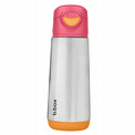 B.box Butelka Termiczna Sportowa z Ustnikiem dla Dzieci 500 ml Strawberry Shake