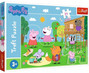 Puzzle 24 Maxi Układanka ŚWINKA PEPPA Zabawy Na Polanie 3+ Trefl 14342