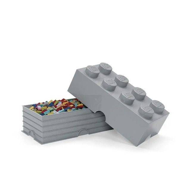 LEGO Classic Pojemnik na klocki 4x2 szary 40041740
