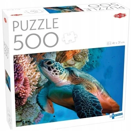 Puzzle Tactic 500 Sea Turtle - Układanka z Żółwiem Morskim