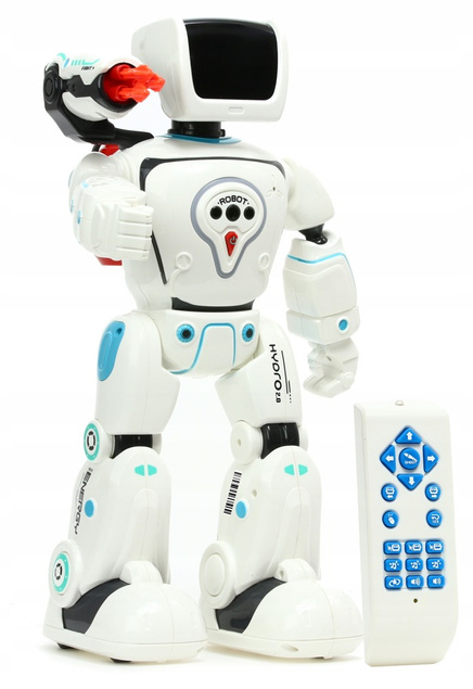 INTELIGENTNY ROBOT ZASILANY WODĄ CHODZĄCY STRZELA