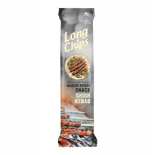 Long Chips Mega Zestaw 5x75g - 5 Smaków, 19 cm