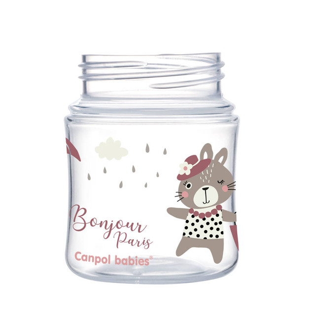 Canpol babies butelka szeroka antykolkowa 120ml PP EasyStart BONJOUR PARIS