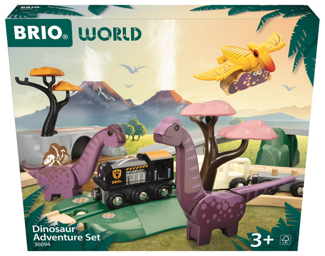 Brio 36094 Zestaw przygodowy dinozaurów