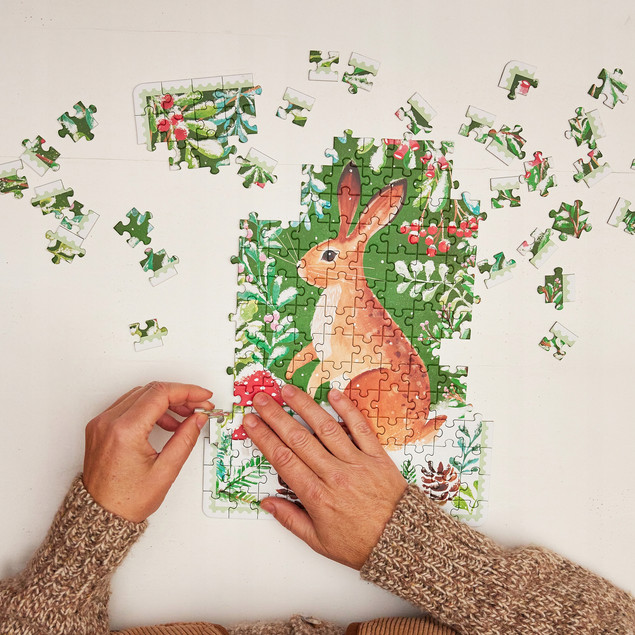CzuCzu Puzzlove Zima Cisza - Puzzle 150 elementów