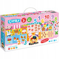 CzuCzu Puzzle 40 el. Cyfry Króliczki – Edukacyjna Układanka do Nauki Liczenia dla Dzieci 3+